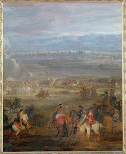 Het beleg van Valenciennes ... door Adam Frans van der Meulen