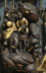 Aanbidding der Wijzen (detail)
