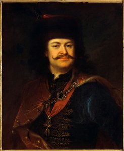Francois II Rakoczi, prins van Hongarije en Transsylvanië door Ádam Mányoki