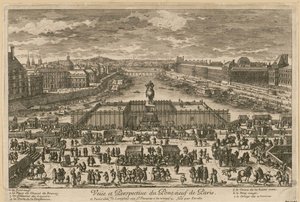 Uitzicht op de Pont Neuf in Parijs, Tweede Helft van de 17e eeuw