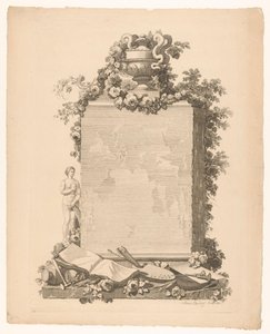 Titelprent voor de verzamelbanden van de prentcollectie van de Weense Hofbibliotheek