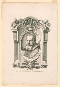 Portret van Galileo Galilei (1562-1642)