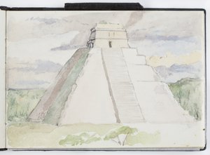 Schetsboek van tekeningen en notities, Mexico en Europa