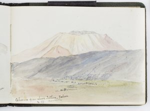 Schetsboek van aquarellen, Tekeningen en Notities, Mexico, 1896-1898 door Adela Breton