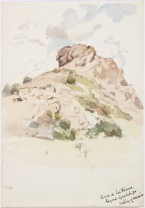 Uitzicht - Cerro de los Riscos, voorbij Guadalupe, Mexico door Adela Breton