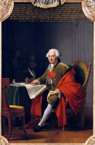 Charles-Roger, prins de Bauffremont door Adelaide Labille Guiard