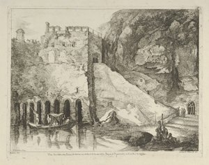 Vue des debris des bains de Neron uit Differentes vues dessinées d