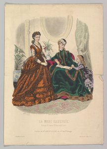 Nr. 51 uit La Mode Illustrée, 1869