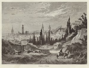 Italië - Verona door Adolf Closs