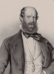 Portret van de componist Luigi Ricci 1805-1859