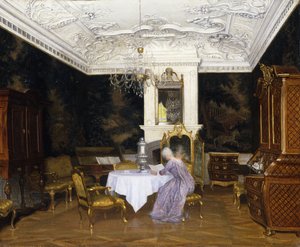 Fredensborg door Adolf Heinrich Hansen