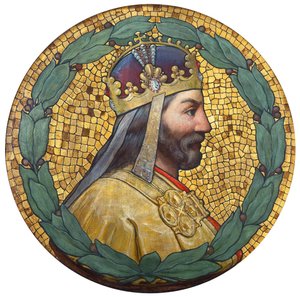 Karel IV door Adolf Liebscher
