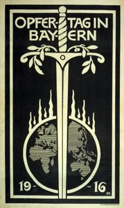 Duitse fondsenwervingsposter 