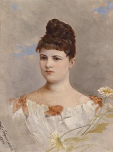 Portret van Ottilie Schneitt von Schwarzenfeld