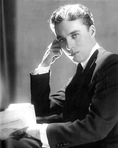 Portret van Charlie Chaplin