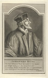Portret van John Hus, ca. 1710