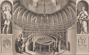 Theatrum anatomicum in het Waaggebouw door Adolf van der Laan
