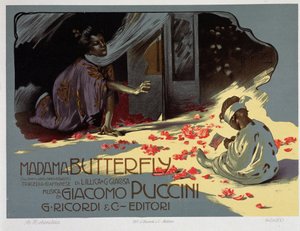 Madame Butterfly door Puccini door Adolfo Hohenstein