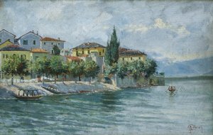 Landschap van het Lago Maggiore