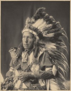 Slechte wond, Sioux door Adolph F. Muhr