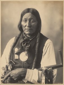 [Witte Buffel, van het Arapaho-volk]. door Adolph F. Muhr