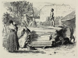 Plaat vier, uit Radierversuche door Adolph Menzel