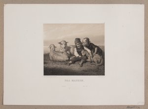 Op het veld door Johan Adolph Kittendorff