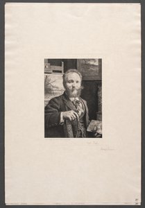 Zelfportret door Adolph Larsen