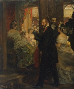 In het operahuis, 1862
