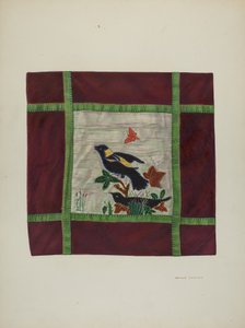 Applique Sprei (detail), 1941