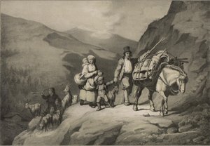 Illustratie uit het boek Noorwegen voorgesteld in tekeningen van Asbjørnsen, P.Chr. en uitgegeven door Chr. Tønsberg (no, 1848)