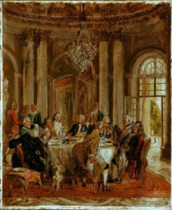 Koning Friedrichs II. Tafelronde in Sanssouci