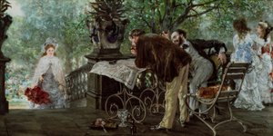 Reisplannen door Adolph Menzel