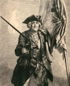 Schwerin door Adolph Menzel