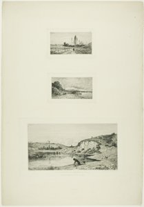 Een Klif in de Parochie van Rix door Adolphe Appian