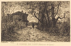Een Gorge de Loup door Adolphe Appian