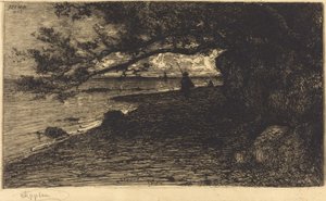 Een Villefranche-sur-Mer door Adolphe Appian