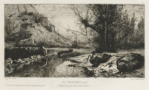 Bij Valromay (Ain) door Adolphe Appian