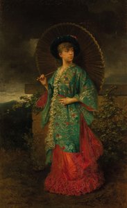 Portret van Helene van Mecklenburg-Schwerin 1814-1858, Hertogin van Orléans, 1883