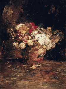 Vaas met bloemen, ca. 1880