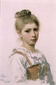 Portret van een jong meisje
