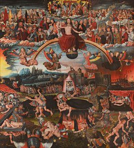 Het Laatste Oordeel, 1526 door Adriaan Moreels and Pieter Van Boven