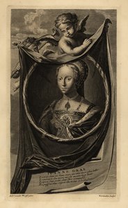 Lady Jane Grey (1537-1554) door Adriaan van der (after) Werff
