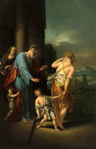 Abraham stuurt Hagar en Ismaël weg - Bijbel