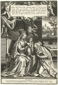 Anna te Drieën door Adriaen Collaert