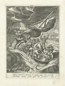 Storm op het Meer van Galilea