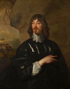 Portret van kolonel, later Lord Goring. Graaf van Norwich (1585-1663), ca. 1605-63 door Adriaen Hanneman