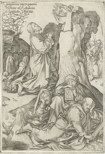 Christus in de hof van Getsemane door Adriaen Huybrechts (I)