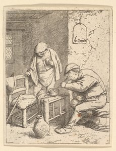 De roker en de drinker, 1682 door Adriaen Jansz. van Ostade