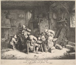 De Smaak, 1610-85 door Adriaen Jansz. van Ostade